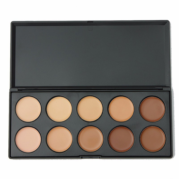 10 Colors Contour Face Eye Makeup Concealer Palette Neutral Kit