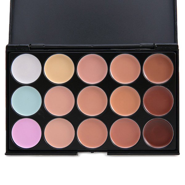 Professional Concealer Palette 15 Color Concealer Facial Face Cream Care Camouflage Makeup base Palettes Cosmetic