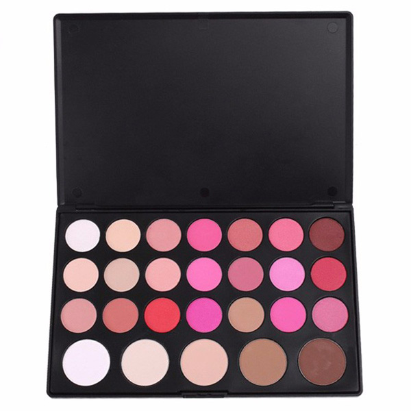 26 Color Make Up Combo Set Cheek Blush Blusher Powder Palette Professional Dresser Make Up