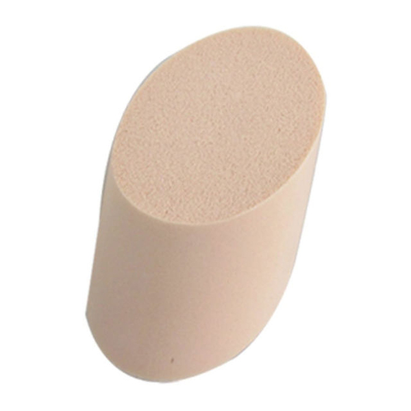 Facial Cosmetic White Pale Pink Sponge Powder Puff